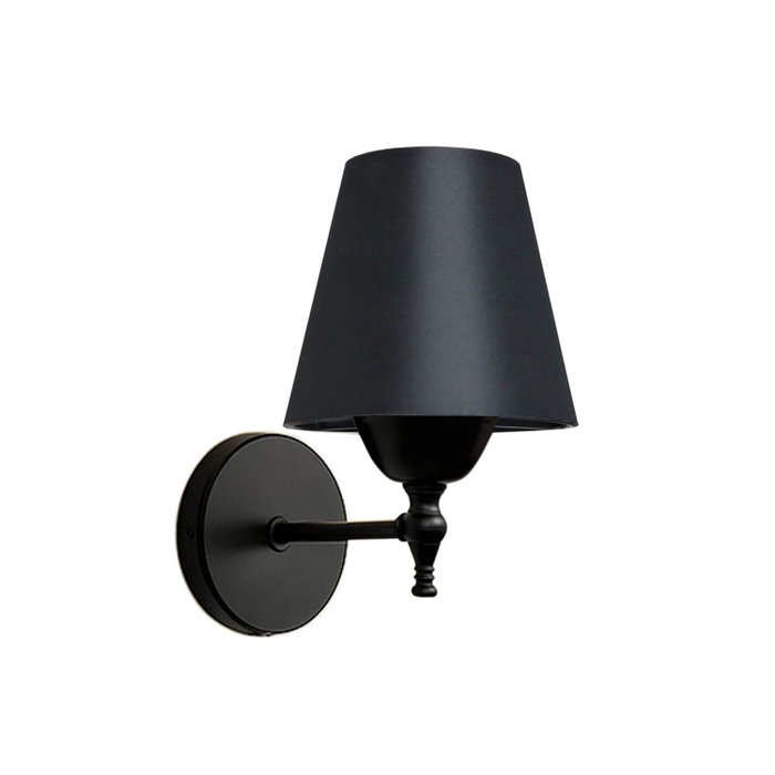 Opviq Lámpara de Pared Negra con Cuerpo de Metal Opviq Lámpara de Pared Negra con Cuerpo de Metal